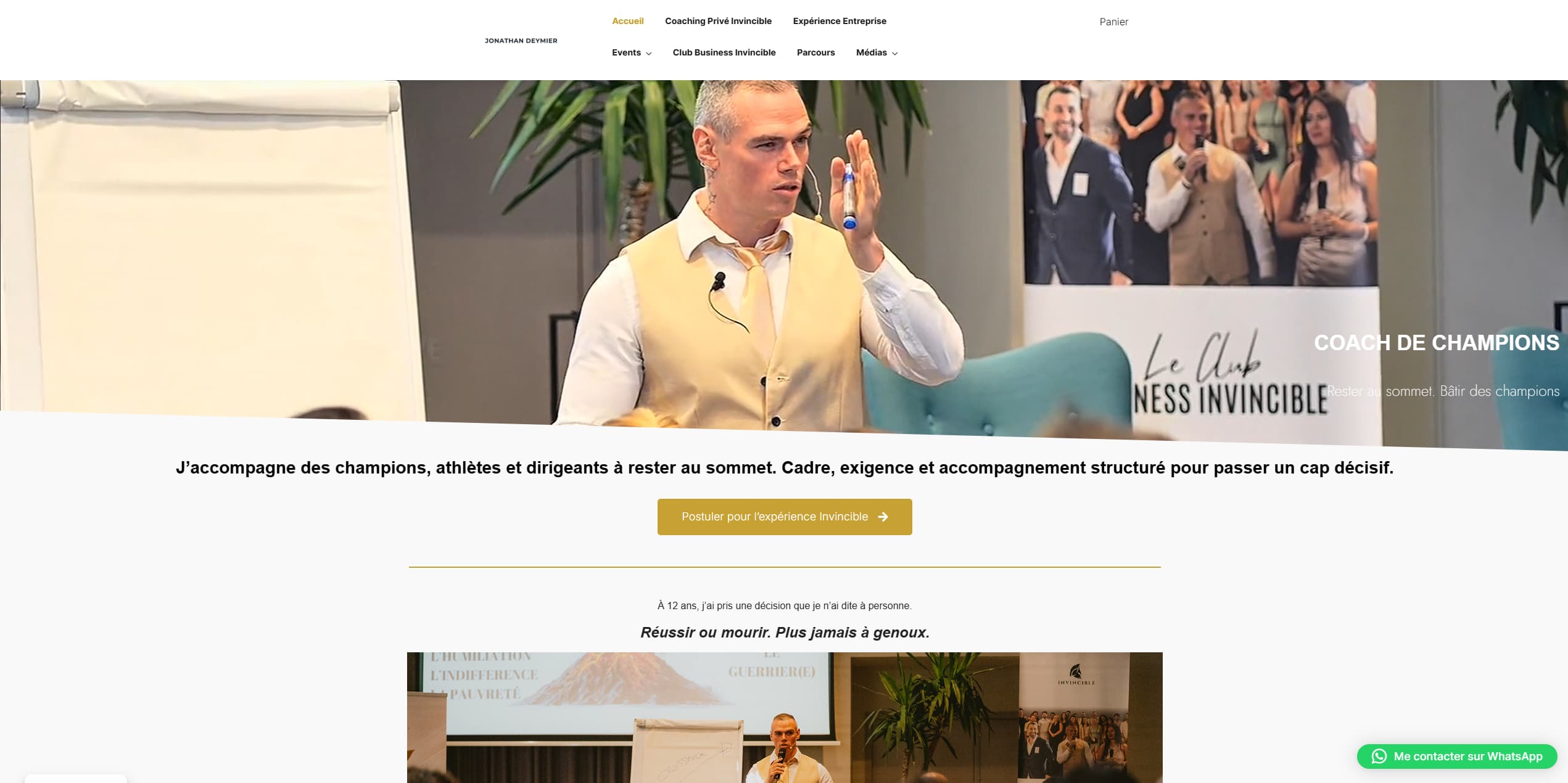 Aperçu du projet Jonathan Deymier